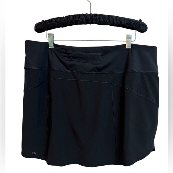 Athleta Women's Black Run With It Skort Sz XL Tennis Athleisure - Picture 8 of 9